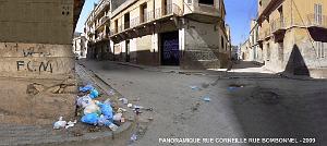 ORAN 2009 pano rue Corneille et rue Bombonnel